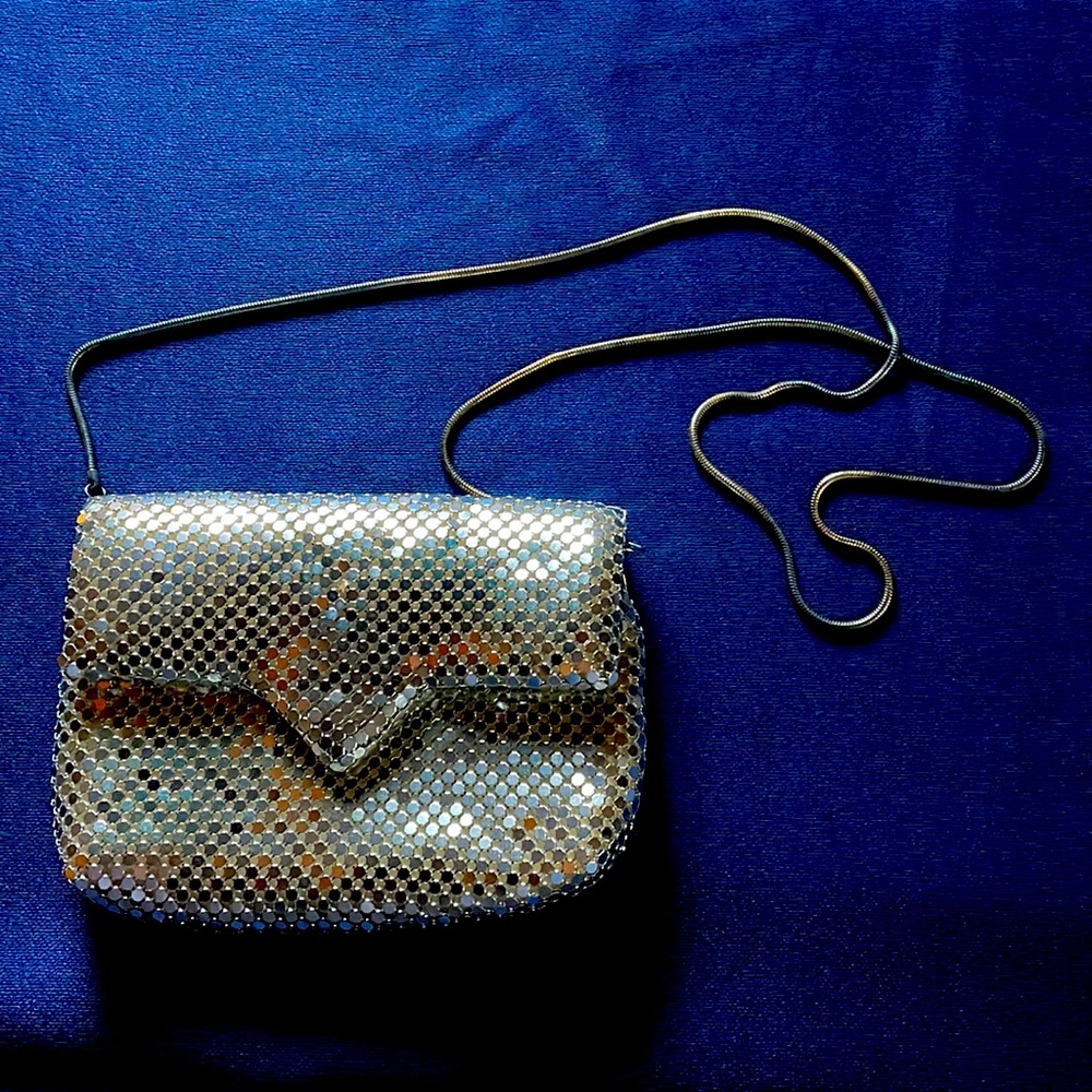 Pacific express bag. Medium small size. Silver.